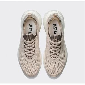APL Women's Running Shoes in Beige and White